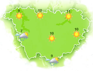 Carte météo de Haute-Loire
