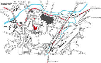 plan d'accès Hôtel du Département 43