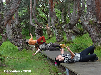 Les déboulés à la pinatelle du Zouave