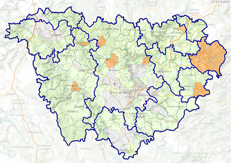 Carte Réglementation des boisements Carte Réglementation des boisements
