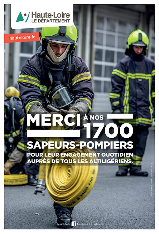 MERCI aux pompiers de Haute-Loire