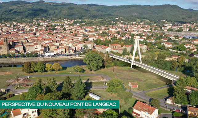 Perspective pont de Langeac